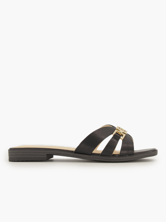 GUESS Flache Pantolette Schwarz 95634 4