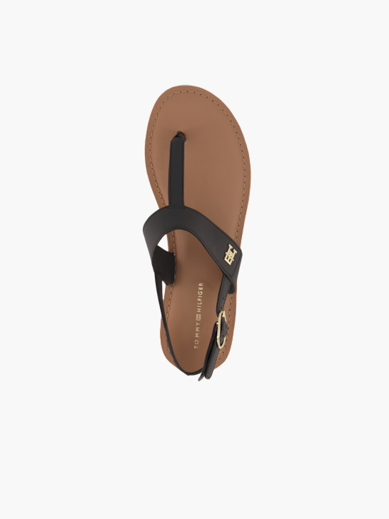 Tommy Hilfiger Sandalen-Zehentrenner Schwarz 95654 3