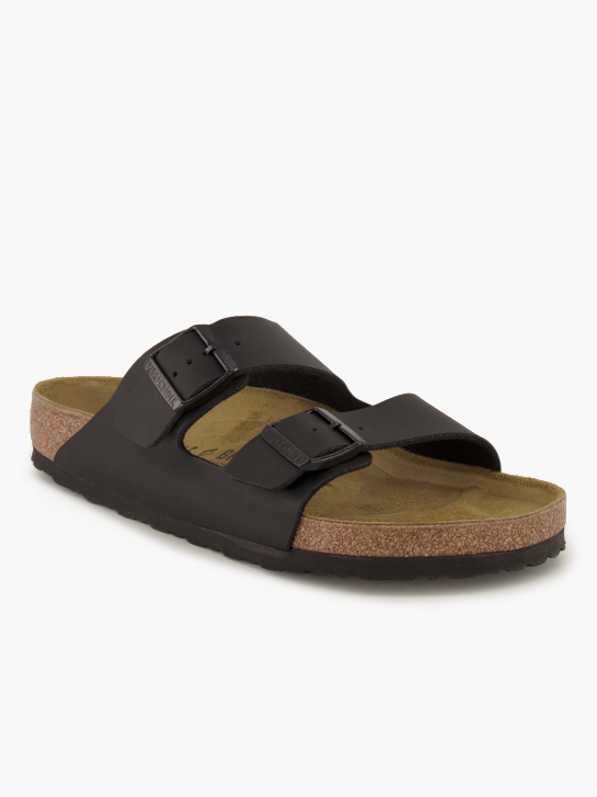 Birkenstock Flache Pantolette Schwarz 95720 1