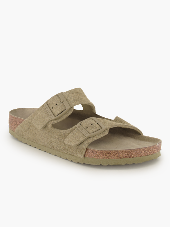 Birkenstock Flache Pantolette Grün 95726 1