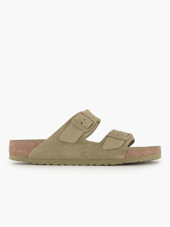 Birkenstock Flache Pantolette Grün 95726 2