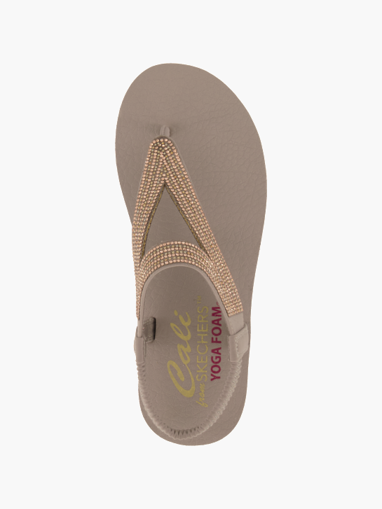 Skechers Claquettes Taupe 95783 3