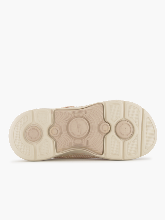 Skechers Flache Pantolette Creme 95784 3