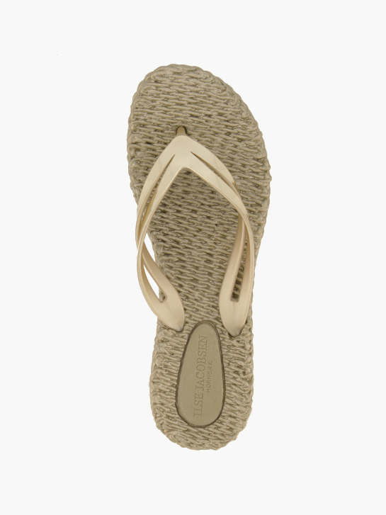 Ilse Jacobsen Ciabatta bassa Oro 95892 3