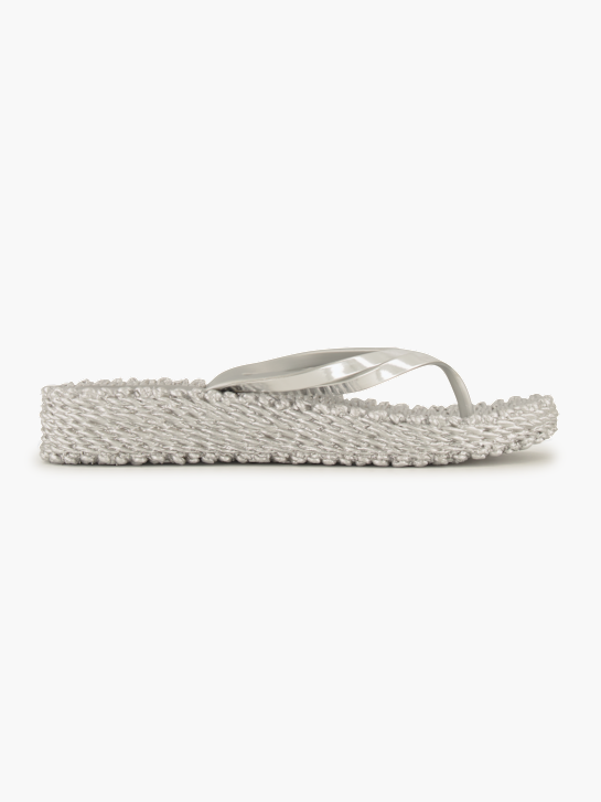 Ilse Jacobsen Ciabatta bassa Argento 95894 2