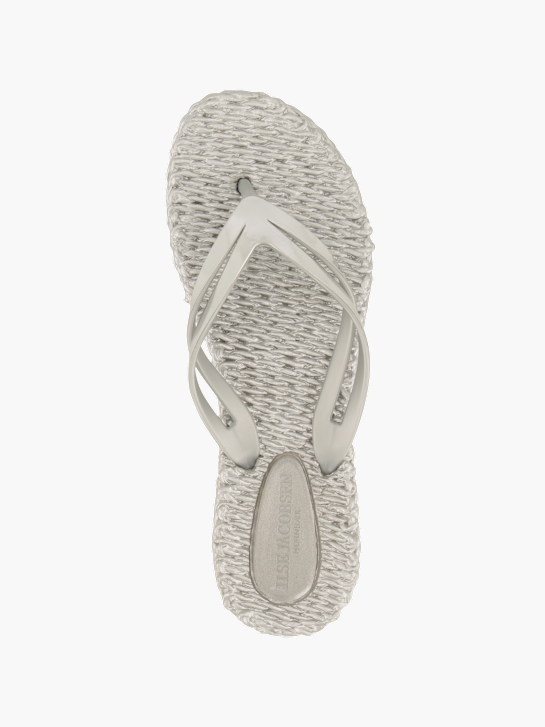 Ilse Jacobsen Ciabatta bassa Argento 95894 3
