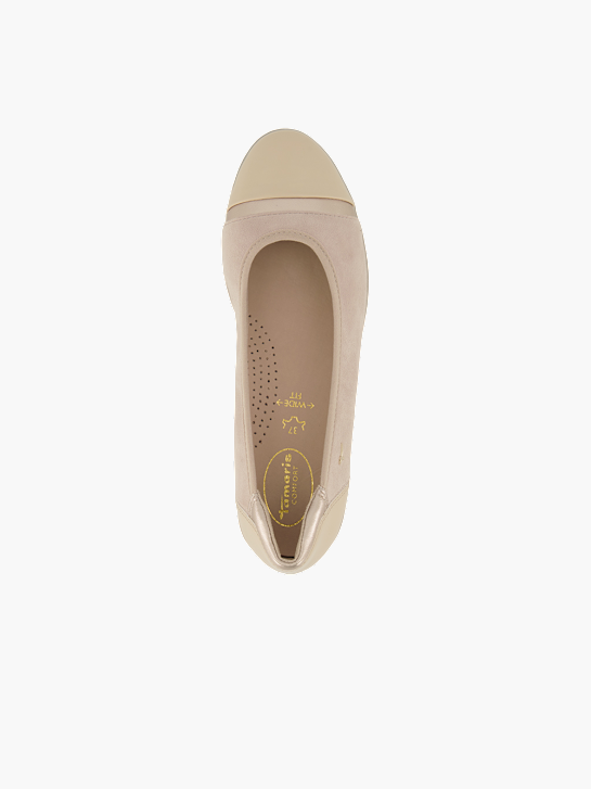Tamaris Comfort Ballerina Beige 95933 3