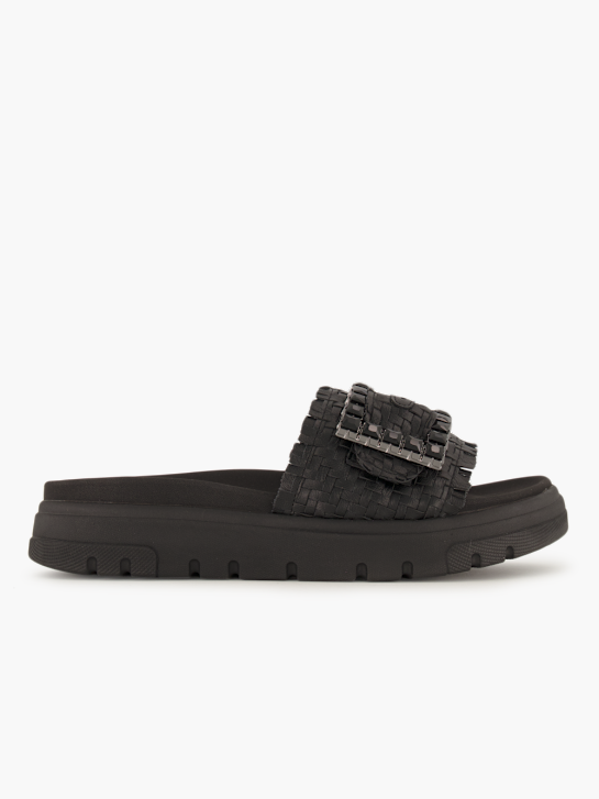 Bagatt Flache Pantolette Schwarz 95972 2