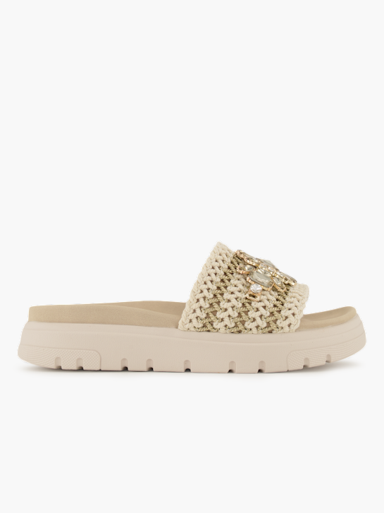 Bagatt Flache Pantolette Gold 95973 2