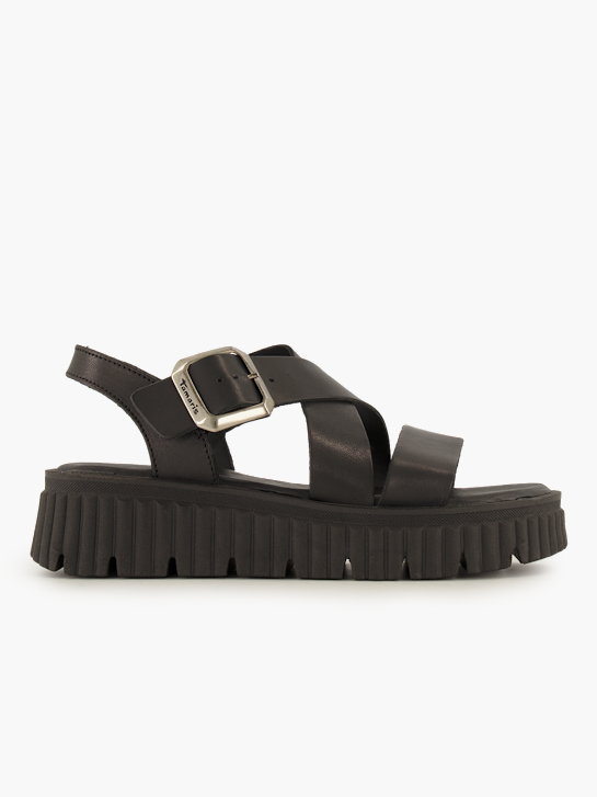 Tamaris Sandale Schwarz 95978 2