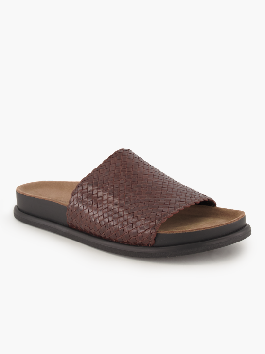Vagabond Flache Pantolette Braun 96045 1