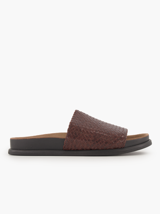Vagabond Flache Pantolette Braun 96045 2