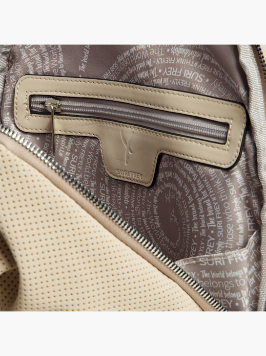 SURI FREY Rucksack Creme 96065 4