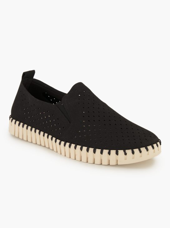 Ilse Jacobsen Loafer Schwarz 96091 1