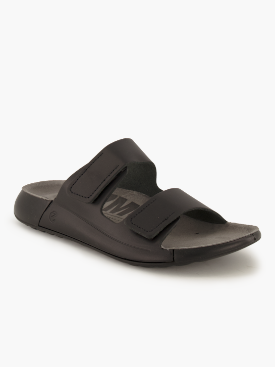 ECCO Flache Pantolette Schwarz 96125 1