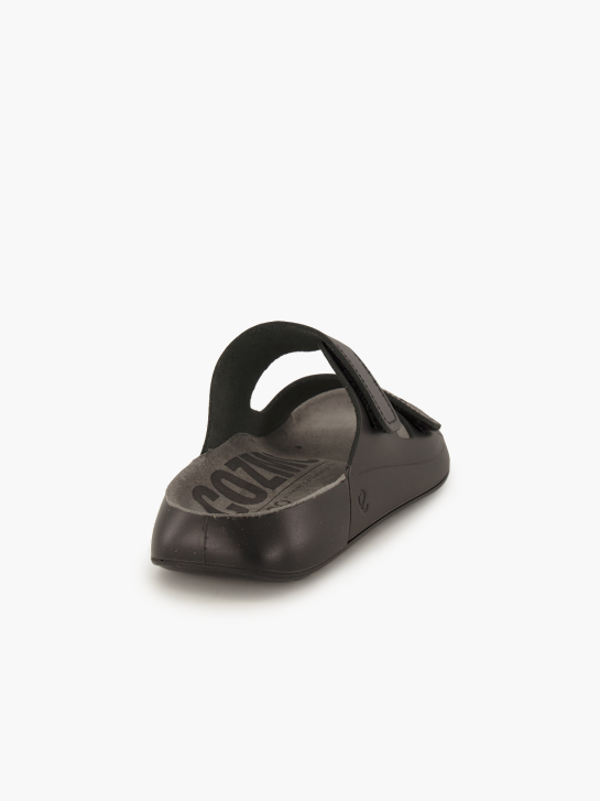 ECCO Flache Pantolette Schwarz 96125 4