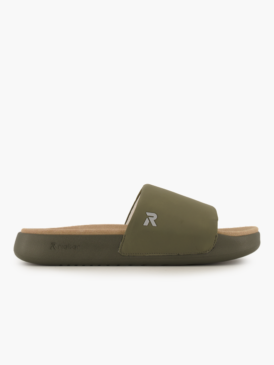 Rieker Ciabatta aperta dietro Verde 96133 2