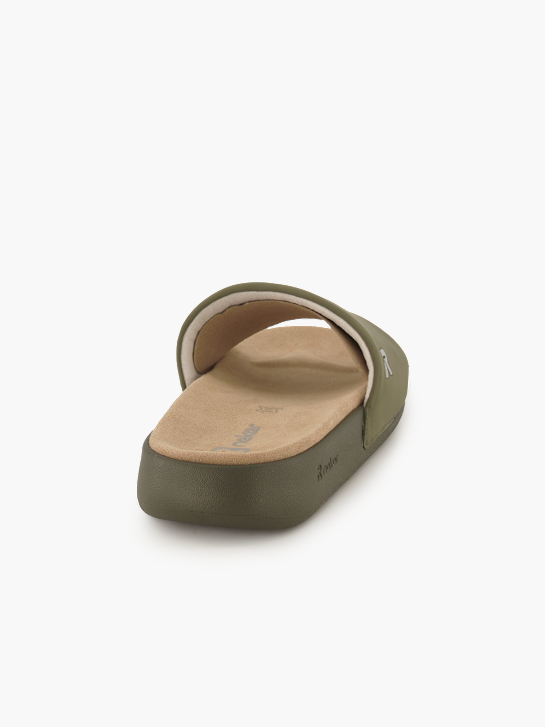 Rieker Ciabatta aperta dietro Verde 96133 4