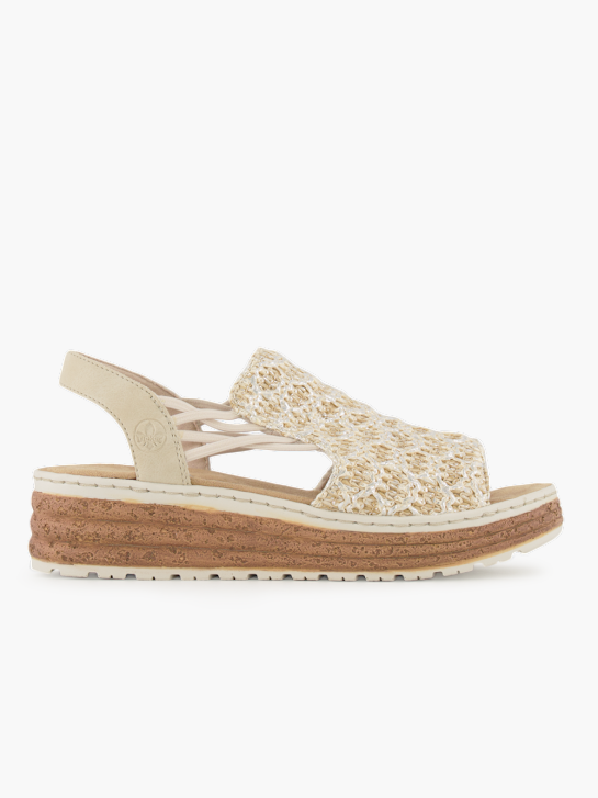 Rieker Sandale Beige 96188 2