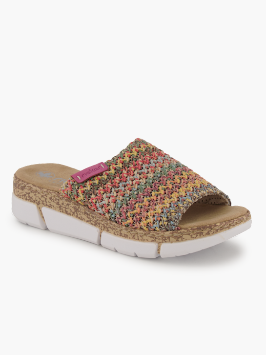 Rieker Flache Pantolette Fuchsia 96190 1