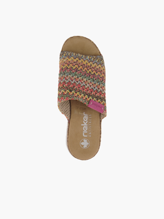 Rieker Flache Pantolette Fuchsia 96190 3