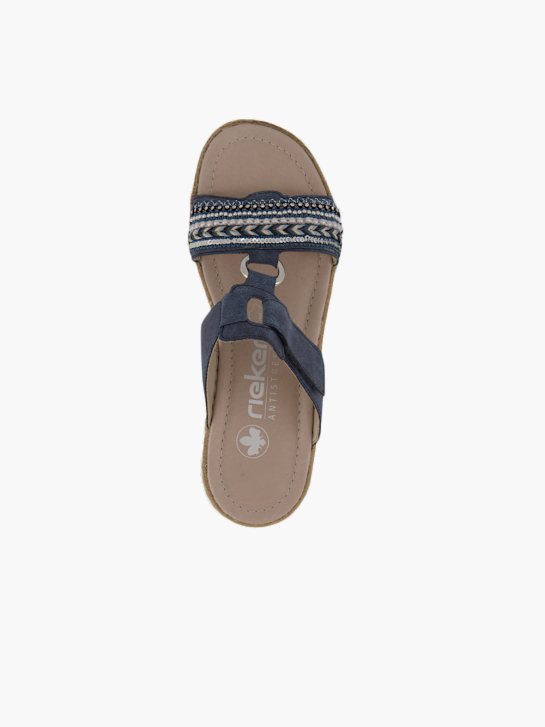 Rieker Pantolette Blau 96192 3