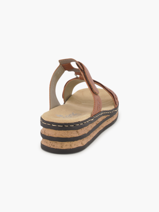 Rieker Ciabatte da piscina Marrone 96193 4