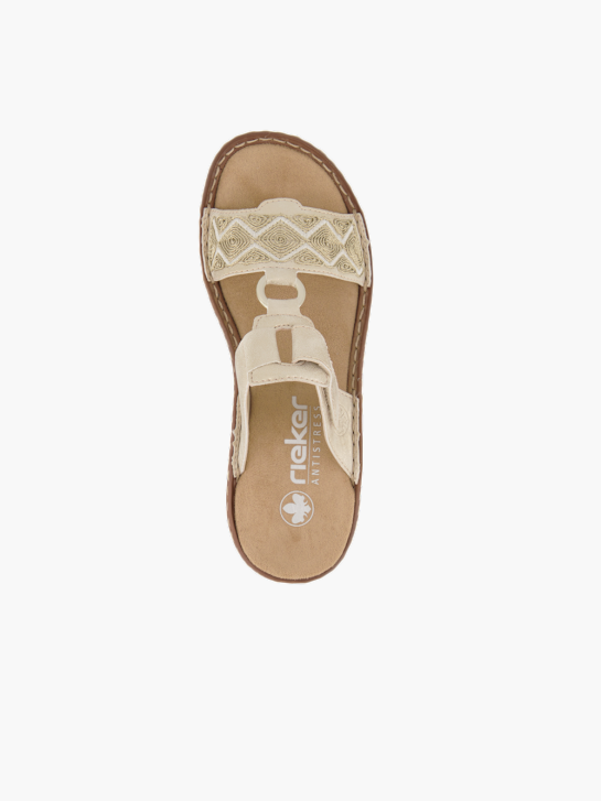 Rieker Chaussons Crème 96195 3