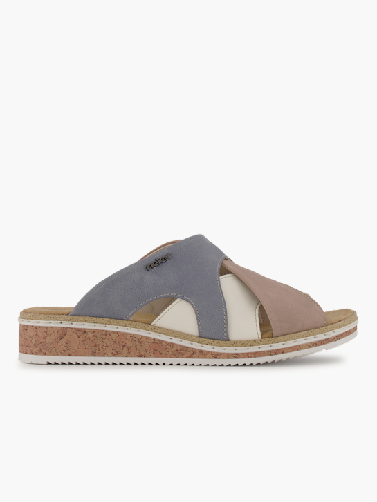 Rieker Claquettes Bleu 96203 2