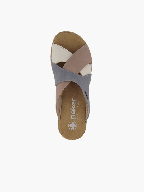 Rieker Claquettes Bleu 96203 3