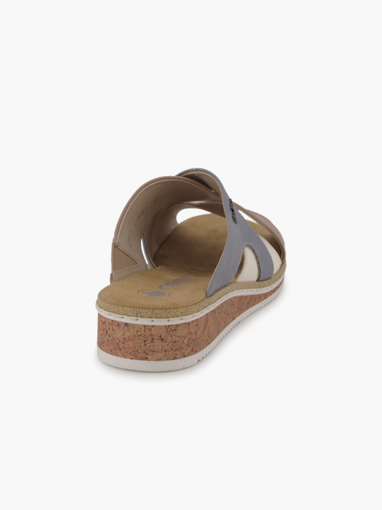 Rieker Ciabatte da piscina Blu 96203 4