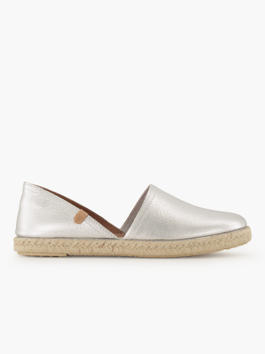 Verbenas Espadrille Silber 96228 2
