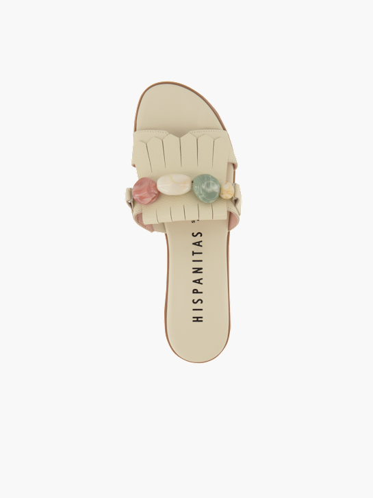 Hispanitas Mules Blanc 96244 3