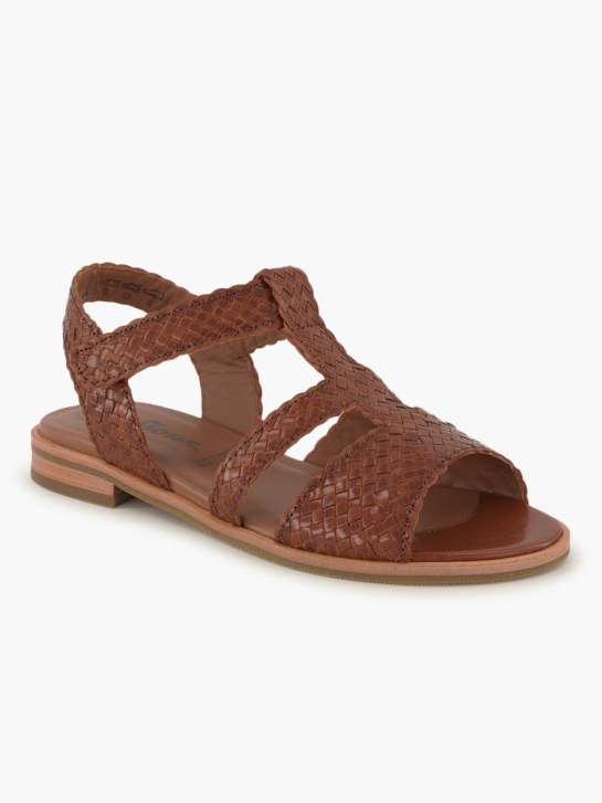 Sioux Sandale Cognac 96270 1