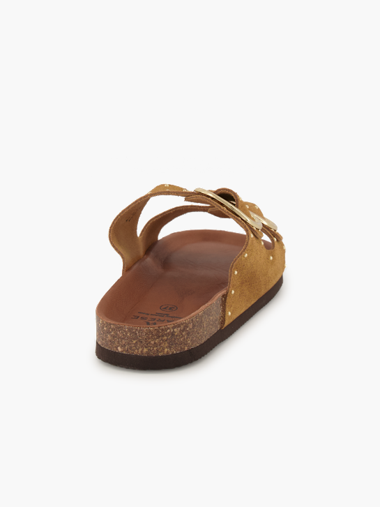 Varese Flache Pantolette Braun 96305 4