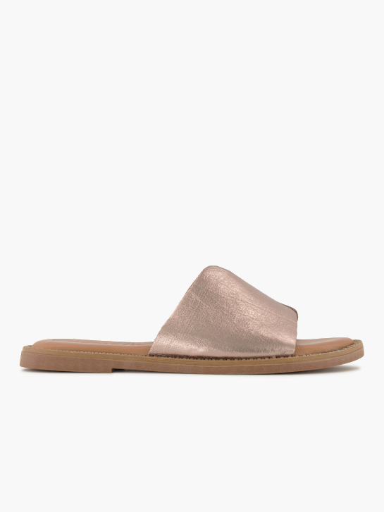 Tamaris Flache Pantolette Bronze 96309 2