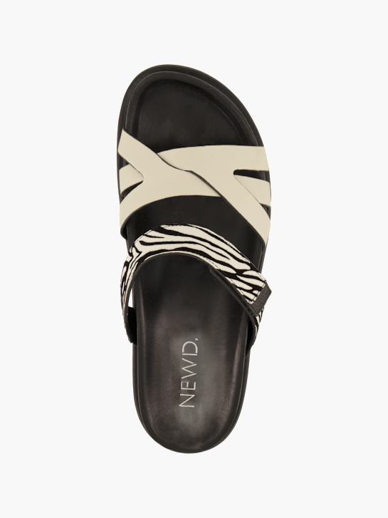 NEWD Chaussons Blanc cassé 96322 3