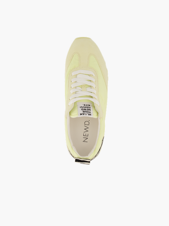 NEWD Baskets Jaune 96328 4