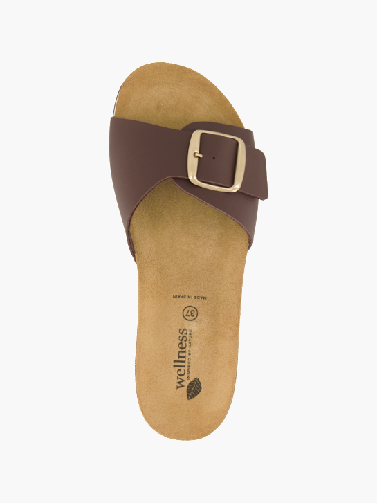 Wellness Scarpa da casa chiusa Marrone 95028 3