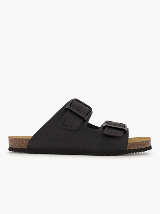 Wellness Chaussons Noir 95029 2