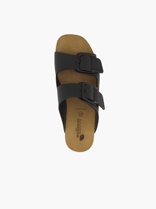 Wellness Scarpa da casa chiusa Nero 95029 3