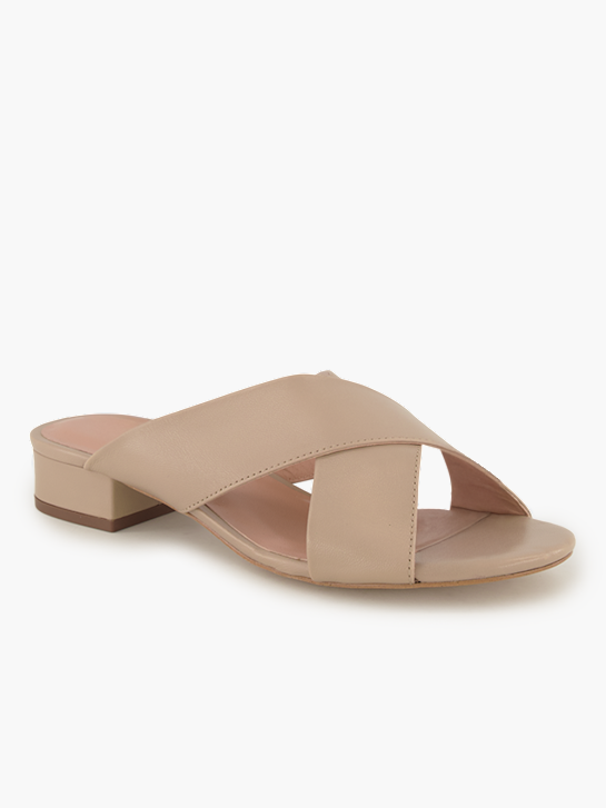 Varese Flache Pantolette Beige 95038 1