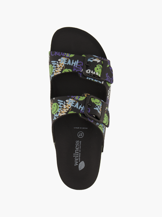Wellness Chaussons Bleu 96884 3