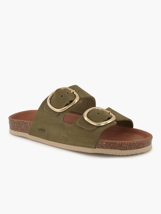 Varese Flache Pantolette Grün 95050 1