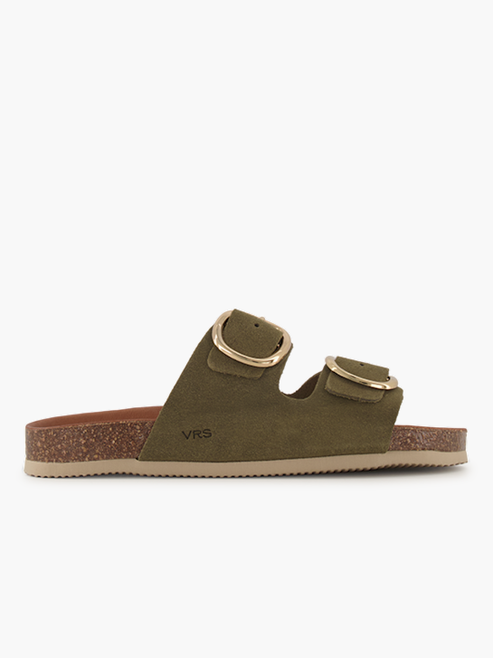 Varese Flache Pantolette Grün 95050 2