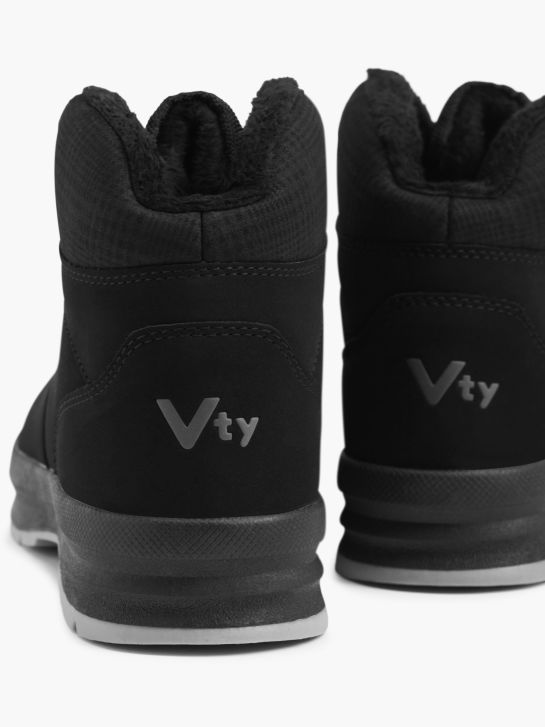 Vty Pantofi mid cut schwarz 249 4