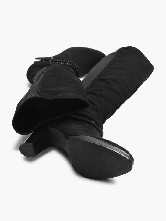 Graceland Široká bota černá 223 3