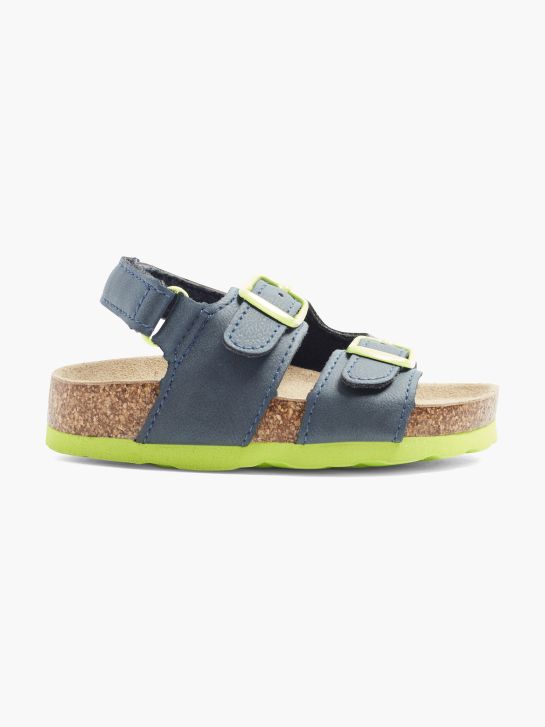 Bobbi-Shoes Sandal med tå-split blau 4988 1