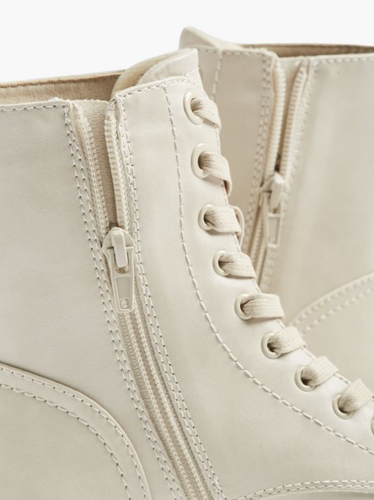 Graceland Šněrovací boty béžová 6818 5