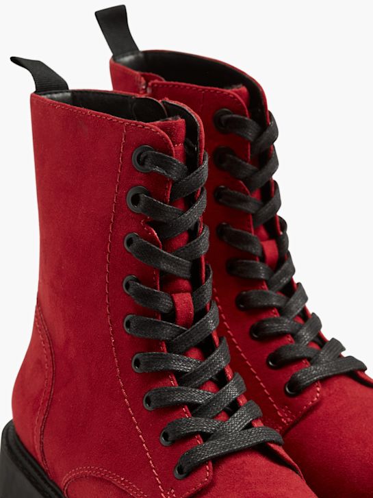 Graceland Šněrovací boty červená 2266 5